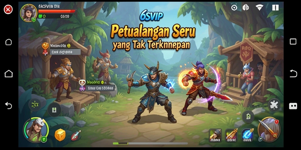Tampilan gameplay menarik dari 6SVIP dengan banyak tantangan.