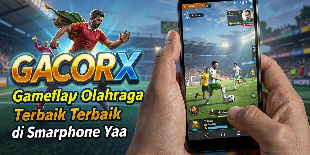 Tangkapan layar GACORX yang menunjukkan aksi pertandingan olahraga yang mendebarkan.