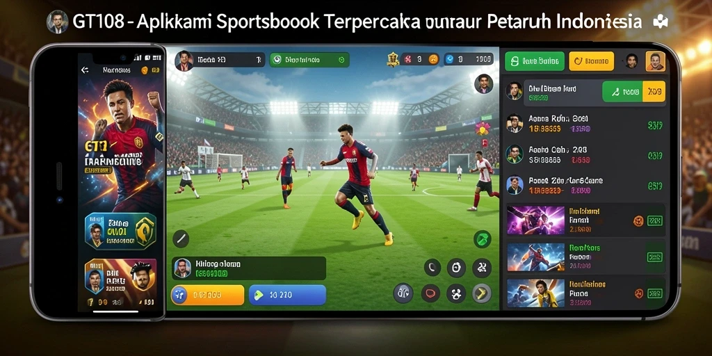 Screenshot GT108 menampilkan fitur taruhan olahraga yang menarik.