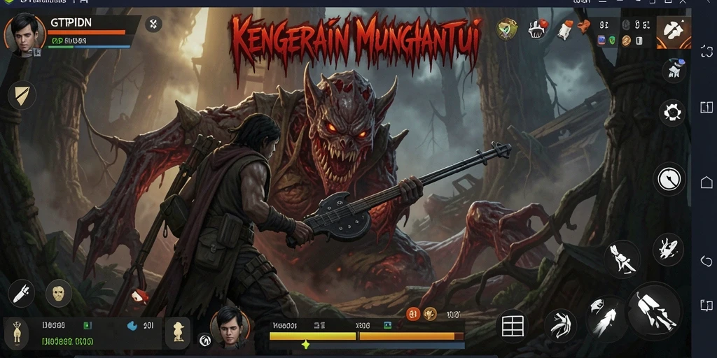 Gameplay menyeramkan GTPIDN dengan atmosfer mencekam.