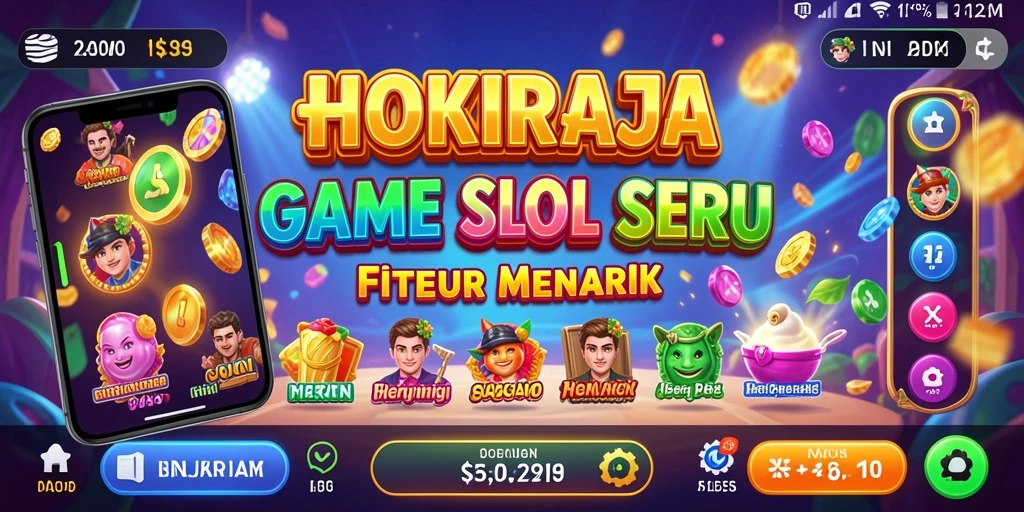 Tampilan menarik dari gameplay HOKIRAJA yang mendebarkan.
