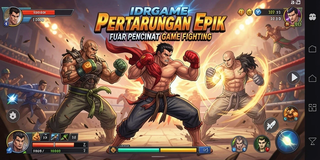 Gameplay menarik IDRGAME dalam aksi Fighting yang seru.