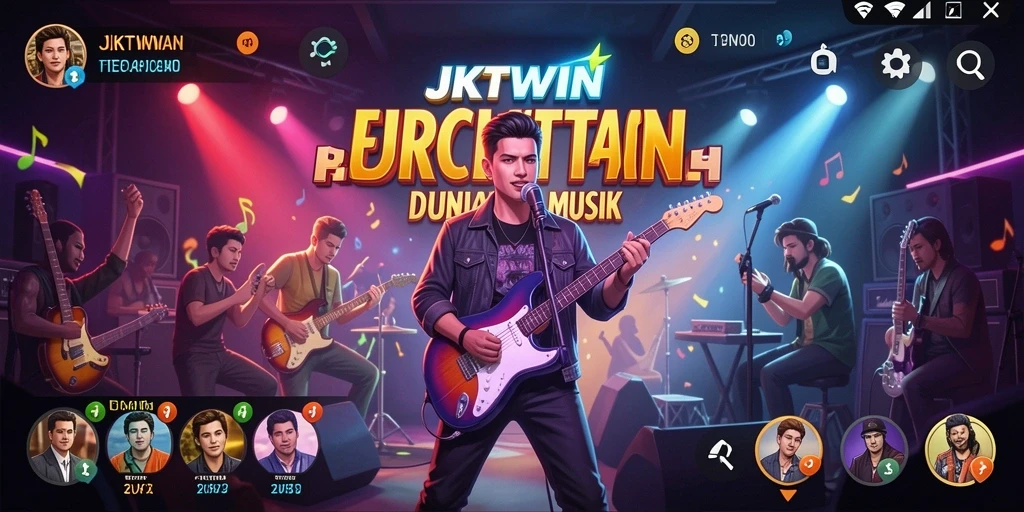 Tampilan gameplay menarik dari <strong>JKTWIN</strong> yang penuh warna.