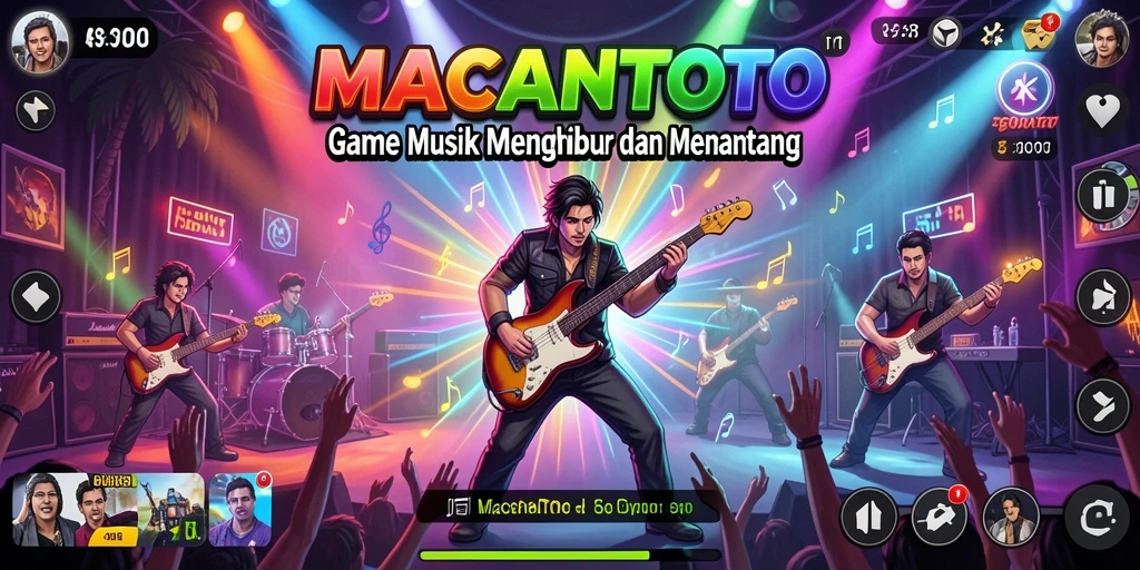 Tampilan gameplay MACANTOTO yang seru dan menghibur.