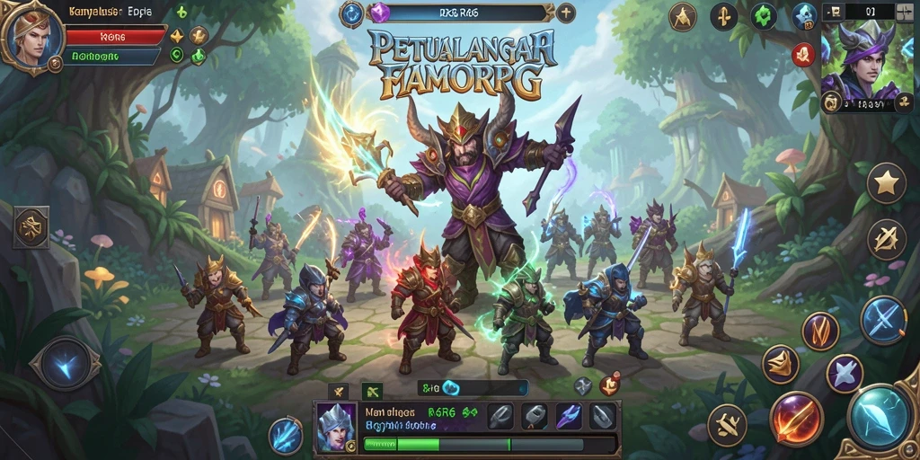 Screenshot utama gameplay R6R6 yang menampilkan aksi pertarungan menarik.