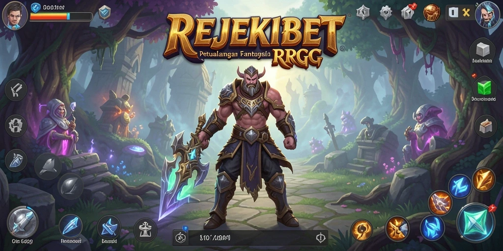 Tampilan gameplay epik dari REJEKIBET yang penuh aksi.