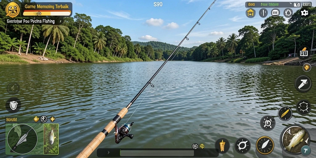 Tampilan gameplay S80 dengan visual memancing yang menakjubkan.