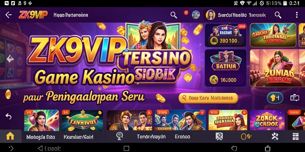 Tampilan gameplay ZK9VIP yang memukau dan penuh aksi Kasino.